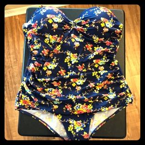 Floral One Piece Swimsuit